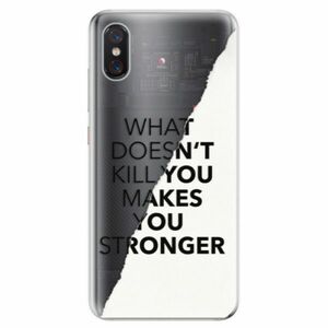 Odolné silikonové pouzdro iSaprio - Makes You Stronger - Xiaomi Mi 8 Pro obraz