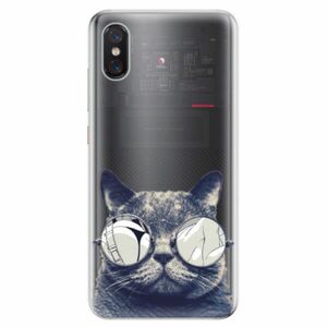Odolné silikonové pouzdro iSaprio - Crazy Cat 01 - Xiaomi Mi 8 Pro obraz