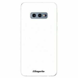 Odolné silikonové pouzdro iSaprio - 4Pure - bílý - Samsung Galaxy S10e obraz