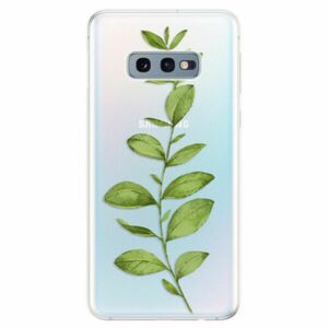 Odolné silikonové pouzdro iSaprio - Green Plant 01 - Samsung Galaxy S10e obraz
