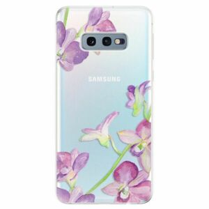 Odolné silikonové pouzdro iSaprio - Purple Orchid - Samsung Galaxy S10e obraz