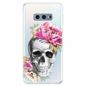 Odolné silikonové pouzdro iSaprio - Pretty Skull - Samsung Galaxy S10e obraz