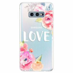 Odolné silikonové pouzdro iSaprio - Love - Samsung Galaxy S10+ obraz