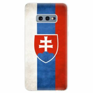 Odolné silikonové pouzdro iSaprio - Slovakia Flag - Samsung Galaxy S10e obraz