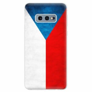 Odolné silikonové pouzdro iSaprio - Czech Flag - Samsung Galaxy S10e obraz