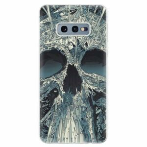 Odolné silikonové pouzdro iSaprio - Abstract Skull - Samsung Galaxy S10e obraz