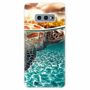 Odolné silikonové pouzdro iSaprio - Turtle 01 - Samsung Galaxy S10e obraz