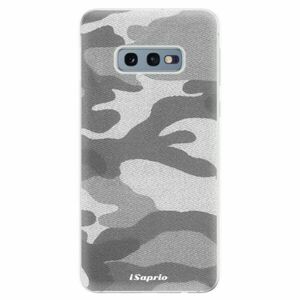 Odolné silikonové pouzdro iSaprio - Gray Camuflage 02 - Samsung Galaxy S10e obraz