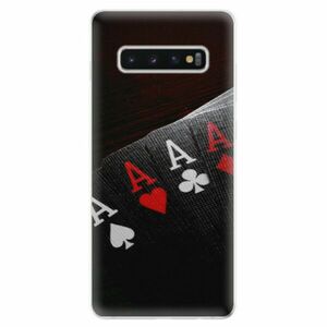 Odolné silikonové pouzdro iSaprio - Poker - Samsung Galaxy S10+ obraz