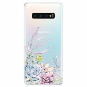 Odolné silikonové pouzdro iSaprio - Succulent 01 - Samsung Galaxy S10+ obraz