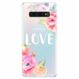 Odolné silikonové pouzdro iSaprio - Love - Samsung Galaxy S10+ obraz