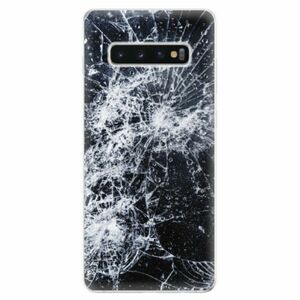 Odolné silikonové pouzdro iSaprio - Cracked - Samsung Galaxy S10+ obraz