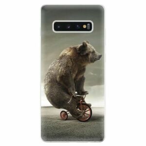 Odolné silikonové pouzdro iSaprio - Bear 01 - Samsung Galaxy S10+ obraz