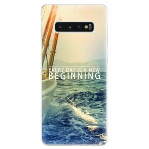 Odolné silikonové pouzdro iSaprio - Beginning - Samsung Galaxy S10+ obraz