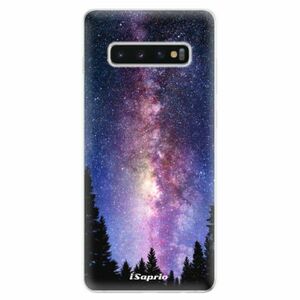 Odolné silikonové pouzdro iSaprio - Milky Way 11 - Samsung Galaxy S10+ obraz