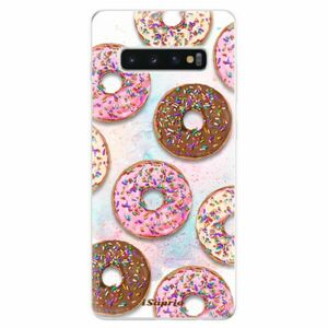 Odolné silikonové pouzdro iSaprio - Donuts 11 - Samsung Galaxy S10+ obraz