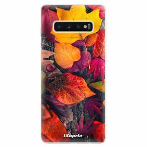 Odolné silikonové pouzdro iSaprio - Autumn Leaves 03 - Samsung Galaxy S10+ obraz