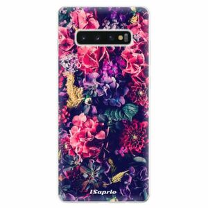 Odolné silikonové pouzdro iSaprio - Flowers 10 - Samsung Galaxy S10+ obraz