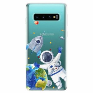 Odolné silikonové pouzdro iSaprio - Space 05 - Samsung Galaxy S10 obraz