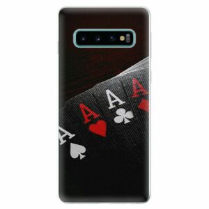 Odolné silikonové pouzdro iSaprio - Poker - Samsung Galaxy S10 obraz