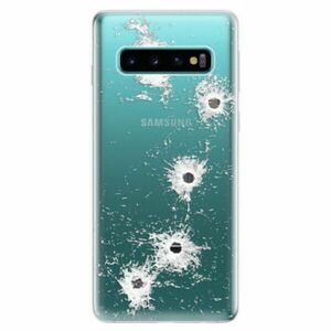 Odolné silikonové pouzdro iSaprio - Gunshots - Samsung Galaxy S10 obraz
