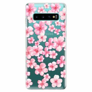 Odolné silikonové pouzdro iSaprio - Flower Pattern 05 - Samsung Galaxy S10 obraz
