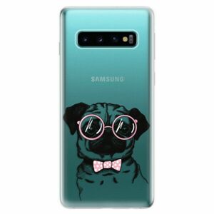 Odolné silikonové pouzdro iSaprio - The Pug - Samsung Galaxy S10 obraz