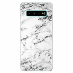 Odolné silikonové pouzdro iSaprio - White Marble 01 - Samsung Galaxy S10 obraz