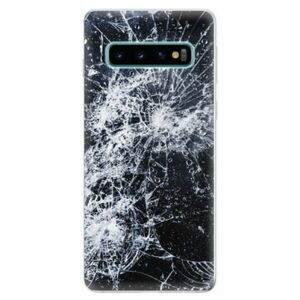 Odolné silikonové pouzdro iSaprio - Cracked - Samsung Galaxy S10 obraz