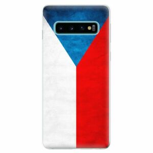Odolné silikonové pouzdro iSaprio - Czech Flag - Samsung Galaxy S10 obraz