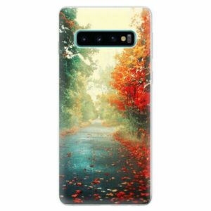 Odolné silikonové pouzdro iSaprio - Autumn 03 - Samsung Galaxy S10 obraz