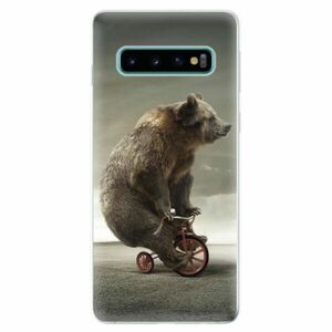 Odolné silikonové pouzdro iSaprio - Bear 01 - Samsung Galaxy S10 obraz