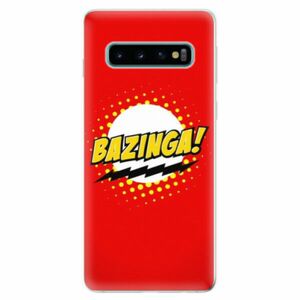 Odolné silikonové pouzdro iSaprio - Bazinga 01 - Samsung Galaxy S10 obraz