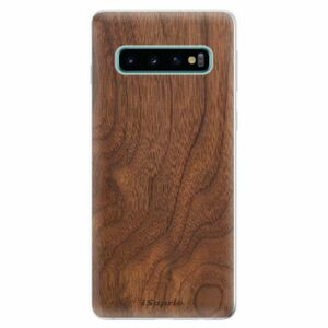 Odolné silikonové pouzdro iSaprio - Wood 10 - Samsung Galaxy S10 obraz