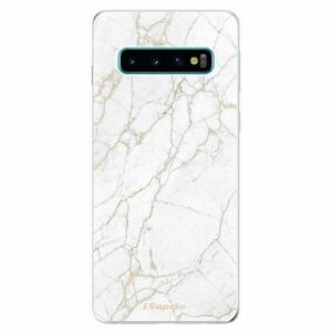 Odolné silikonové pouzdro iSaprio - GoldMarble 13 - Samsung Galaxy S10 obraz