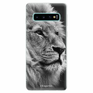 Odolné silikonové pouzdro iSaprio - Lion 10 - Samsung Galaxy S10 obraz