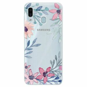 Silikonové pouzdro iSaprio - Leaves and Flowers - Samsung Galaxy A30 obraz