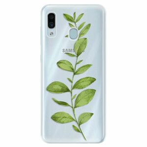 Silikonové pouzdro iSaprio - Green Plant 01 - Samsung Galaxy A30 obraz