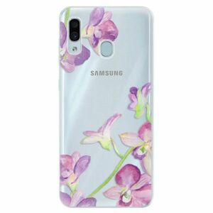 Silikonové pouzdro iSaprio - Purple Orchid - Samsung Galaxy A30 obraz