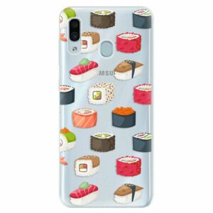 Silikonové pouzdro iSaprio - Sushi Pattern - Samsung Galaxy A30 obraz