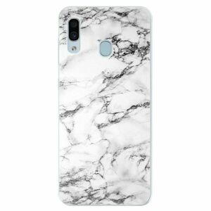 Silikonové pouzdro iSaprio - White Marble 01 - Samsung Galaxy A30 obraz