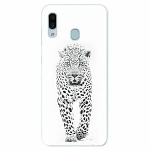 Silikonové pouzdro iSaprio - White Jaguar - Samsung Galaxy A30 obraz