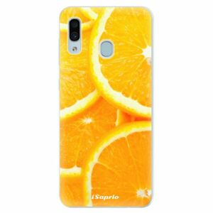 Silikonové pouzdro iSaprio - Orange 10 - Samsung Galaxy A30 obraz