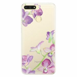 Silikonové pouzdro iSaprio - Purple Orchid - Huawei Honor 7A obraz