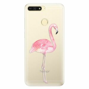 Silikonové pouzdro iSaprio - Flamingo 01 - Huawei Honor 7A obraz