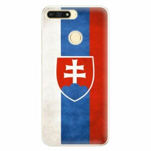 Silikonové pouzdro iSaprio - Slovakia Flag - Huawei Honor 7A obraz