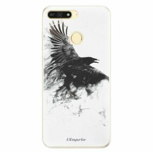 Silikonové pouzdro iSaprio - Dark Bird 01 - Huawei Honor 7A obraz