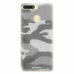 Silikonové pouzdro iSaprio - Gray Camuflage 02 - Huawei Honor 7A obraz