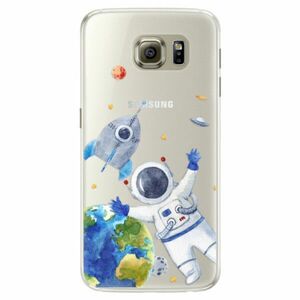 Silikonové pouzdro iSaprio - Space 05 - Samsung Galaxy S6 Edge obraz