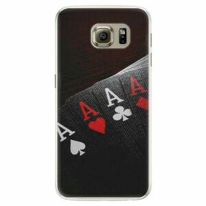 Silikonové pouzdro iSaprio - Poker - Samsung Galaxy S6 Edge obraz